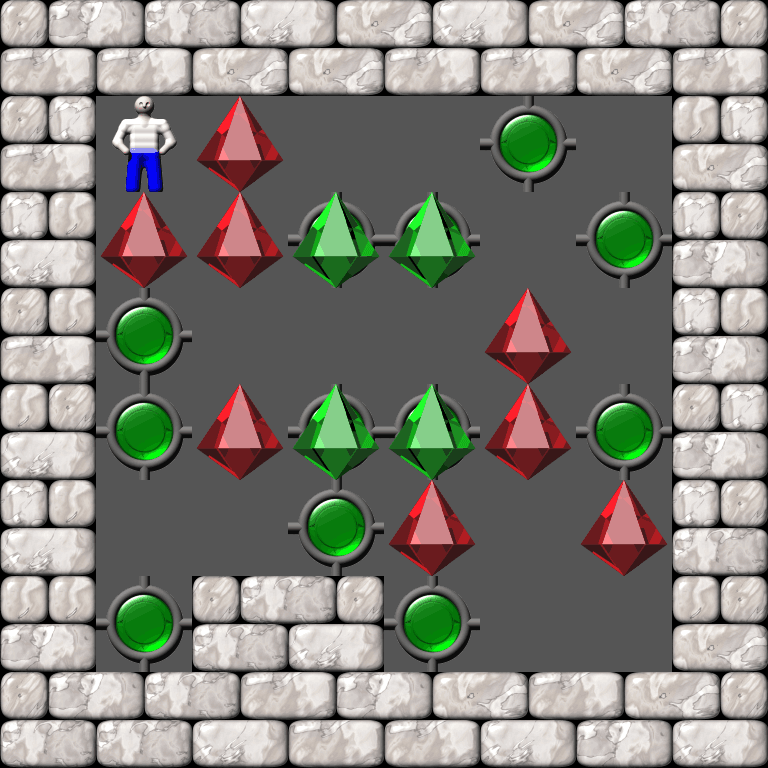 Сокобан More Bugs collections уровень 109